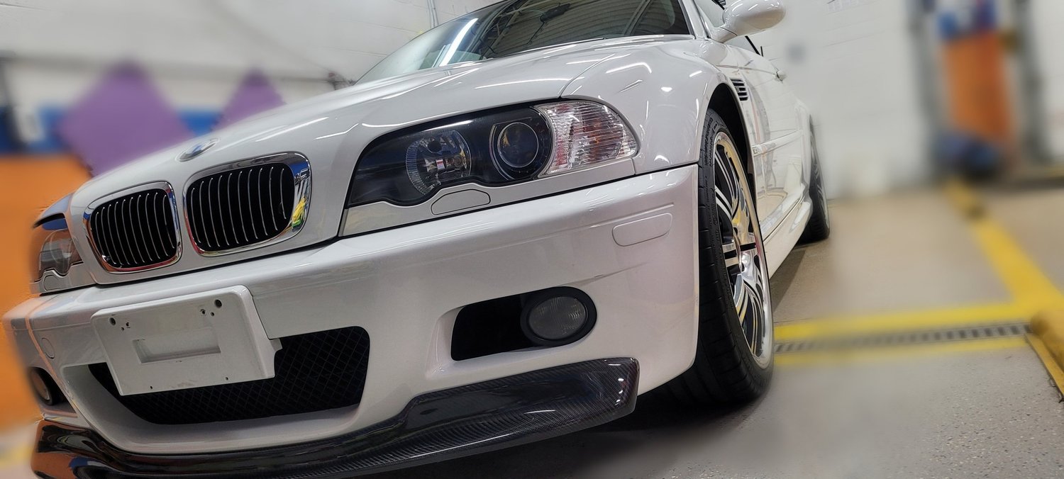 White BMW detailed at Troy Detailing Solutions